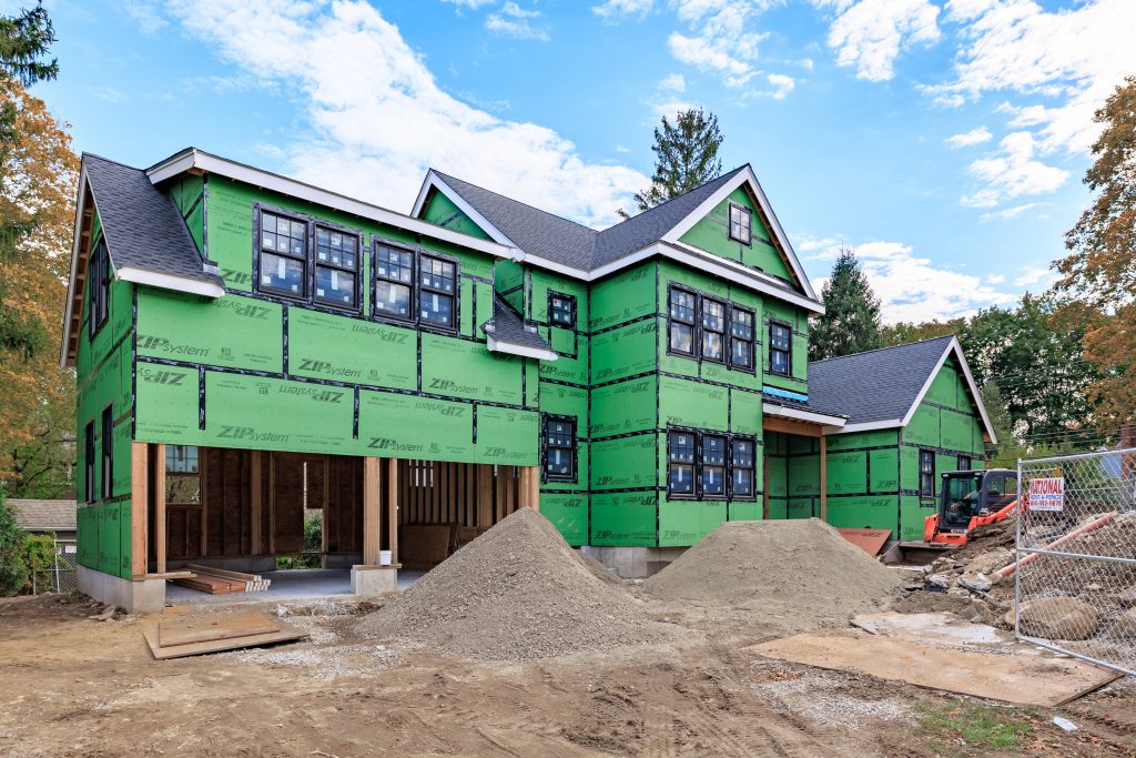 Wellesley MA New Home Construction done by MassTech Boston Roofing Company